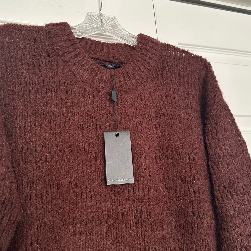 Rails Reagan Pullover Sweater - Crewneck Sweater - Size S - NWT - Picture 3 of 7